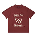 ESSENTIALS University Crest Graphic T-Shirt — front