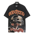 Godspeed Football Skeleton Graphic T-Shirt — hero