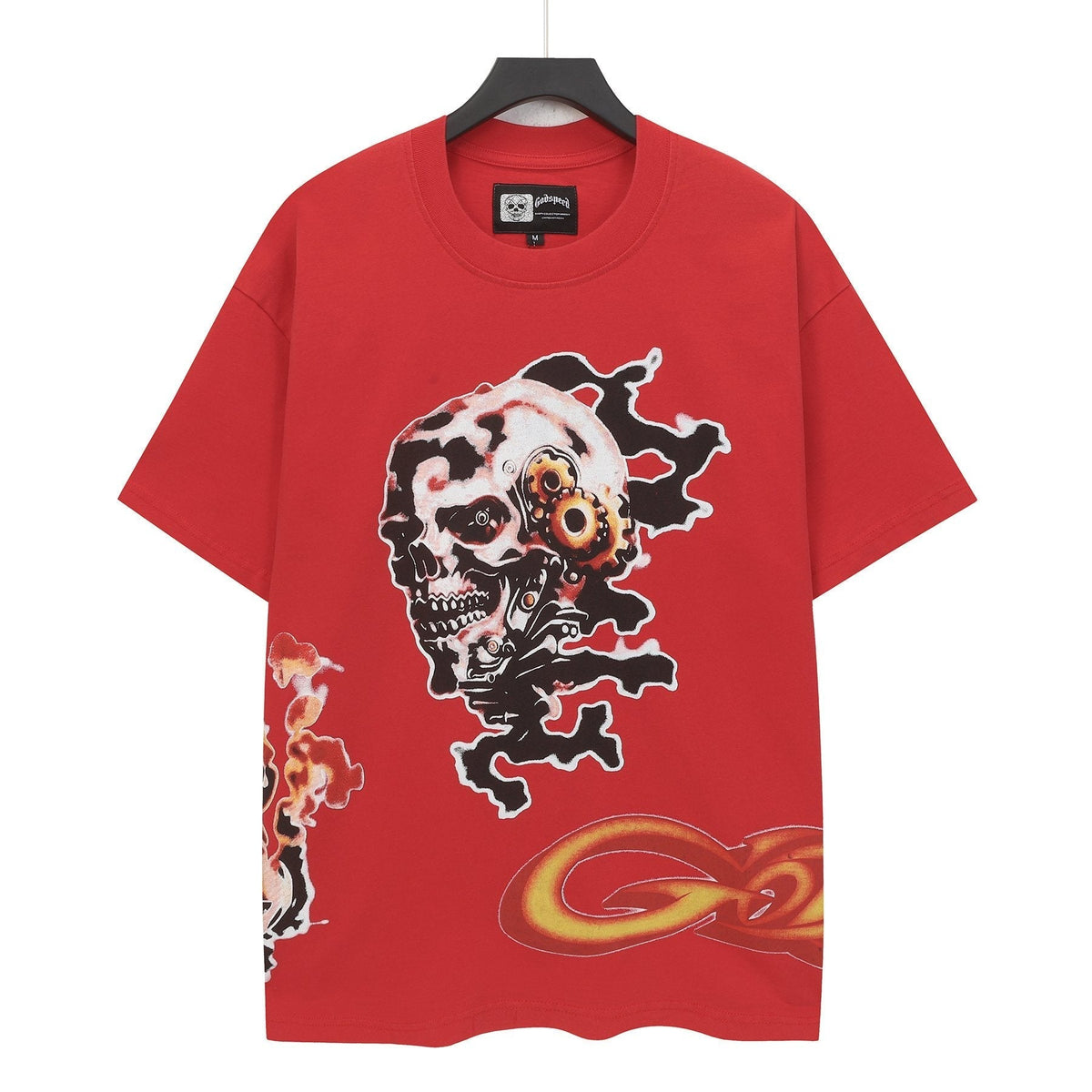 Godspeed Skull Graphic Short-Sleeve T-Shirt — front