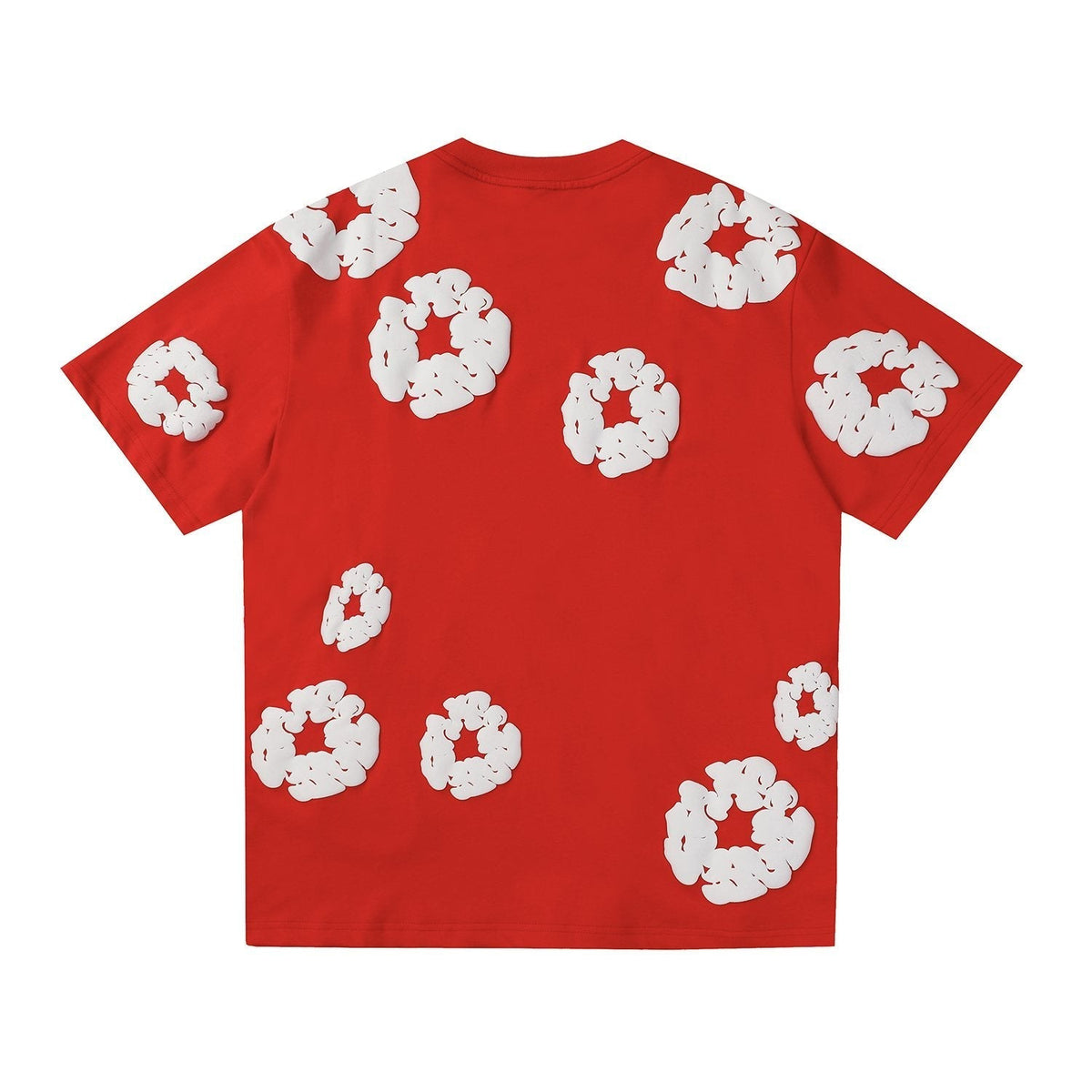 DENIM TEARS All-Over Floral Cloud Graphic T-Shirt — back