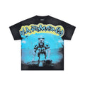 HARMONY Football Graphic Raw-Edge T-Shirt — hero