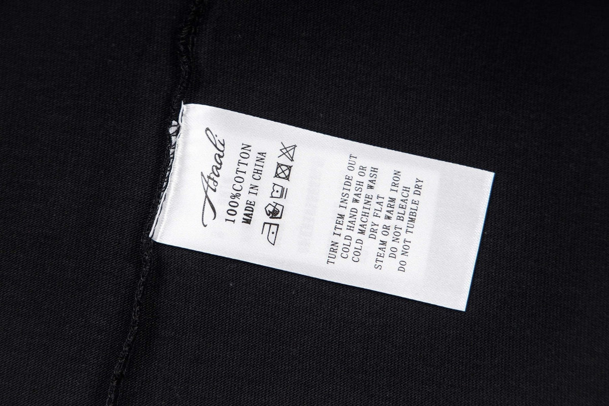 ASAALL Theatrical Mask Graphic T-Shirt — neck_label
