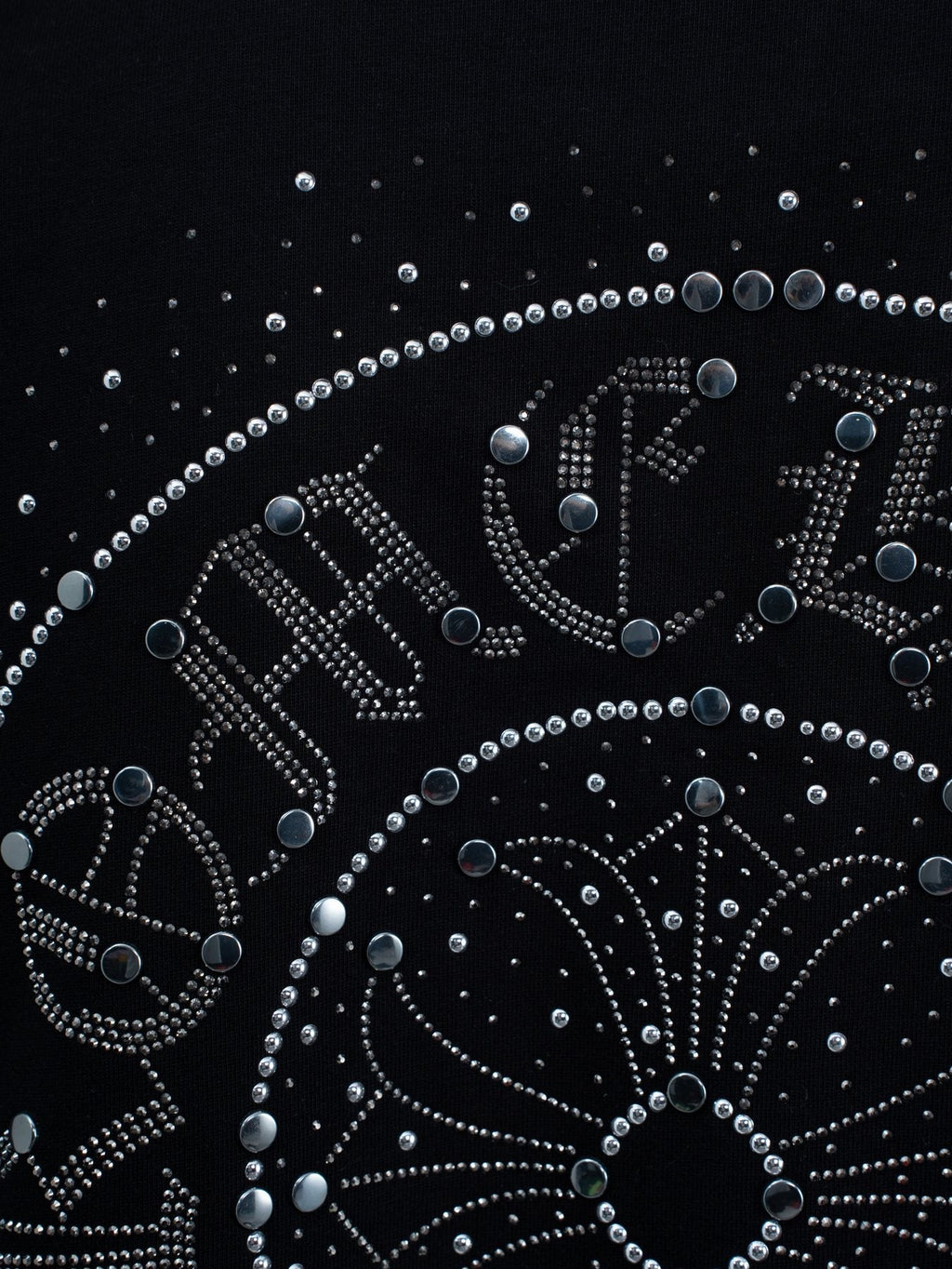 Chrome Hearts Rhinestone-Style Graphic T-Shirt — detail
