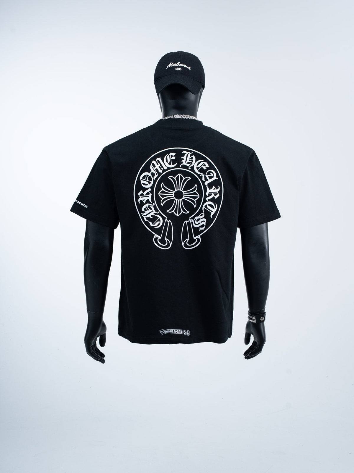 Chrome Hearts Horseshoe Graphic Pocket T-Shirt — back