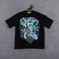 GUAPI Blue Graphic Short-Sleeve T-Shirt — hero