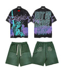 Godspeed Out of Many One Statue Tee and Shorts Set — front