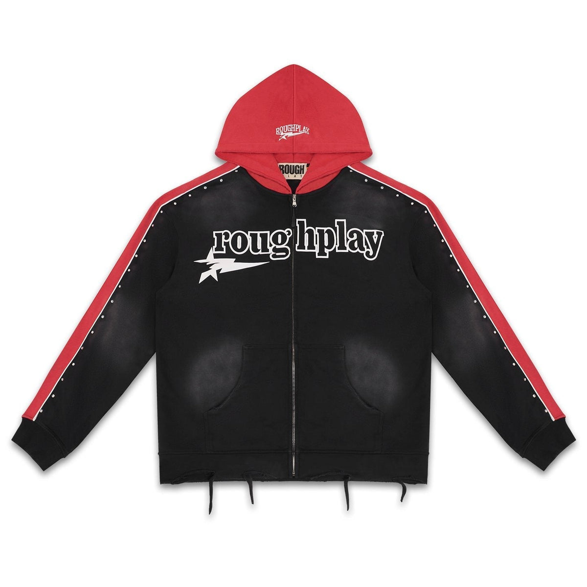 Rough Play Lightning Colorblock Zip Hoodie — hero